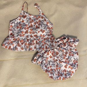 Boutique - Peaches Tank & Bloomers Set “80”